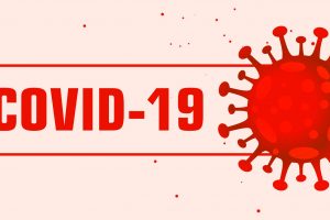 covid-19 coronavirus pandemic red virus banner design covid-19 coronavirus pandemic red virus banner design