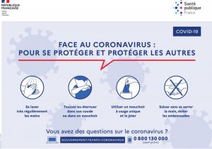 les gestes barrière COVID 19